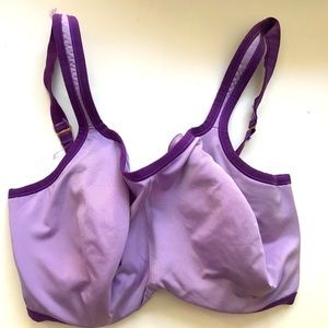 Natori Yogi Sports Bra 32H Purple